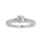Maisie Round Solitaire Ring