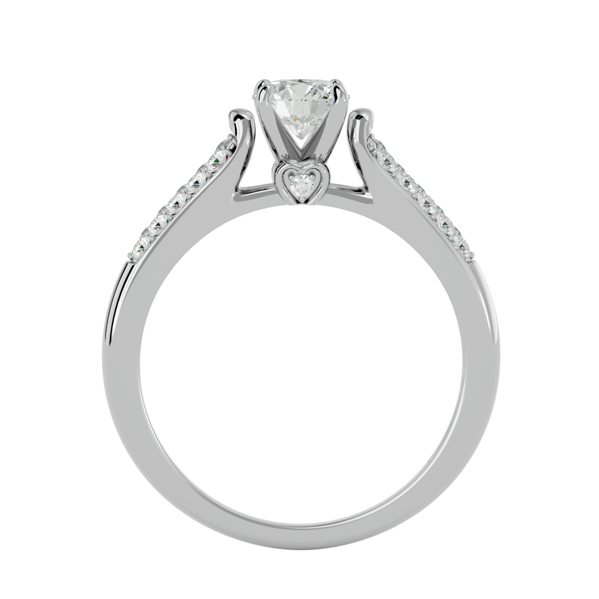 Maisie Round Solitaire Ring