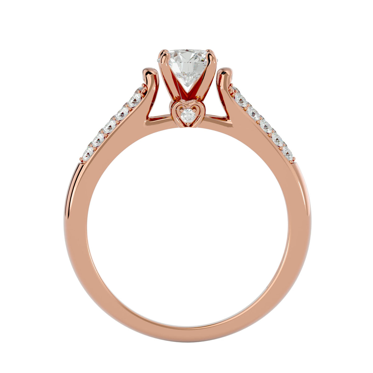 Maisie Round Solitaire Ring