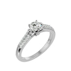 Maisie Round Solitaire Ring