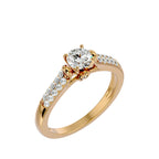 Maisie Round Solitaire Ring