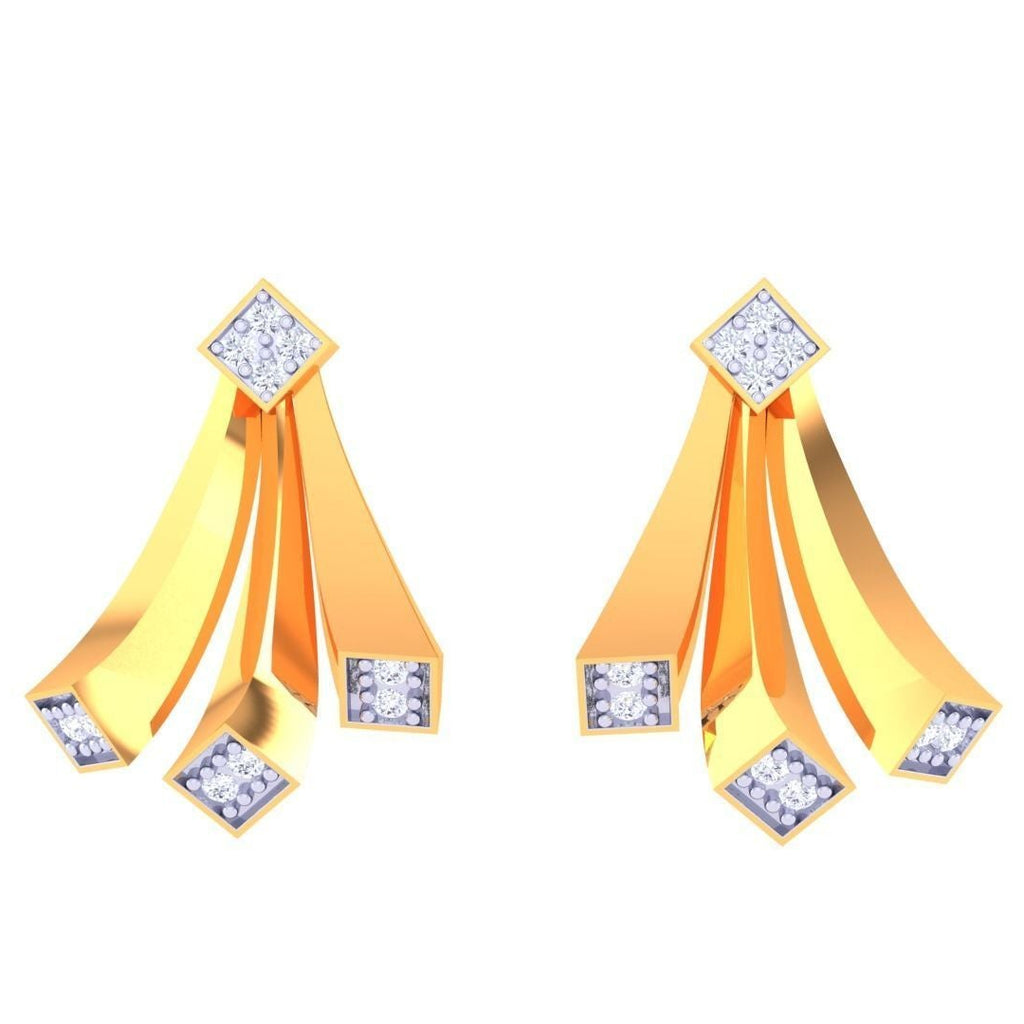 Poppy Diamond Earring