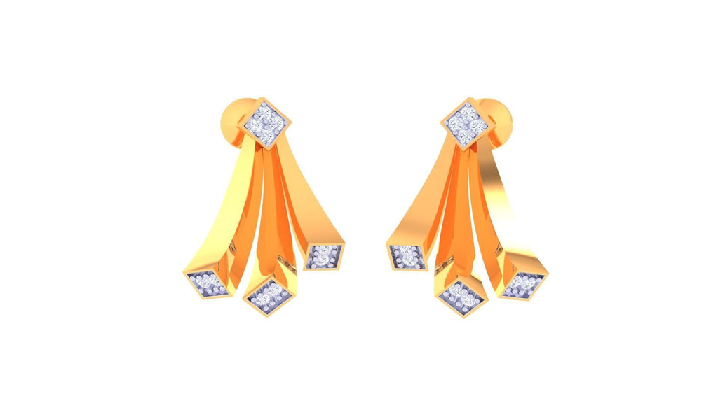 Poppy Diamond Earring