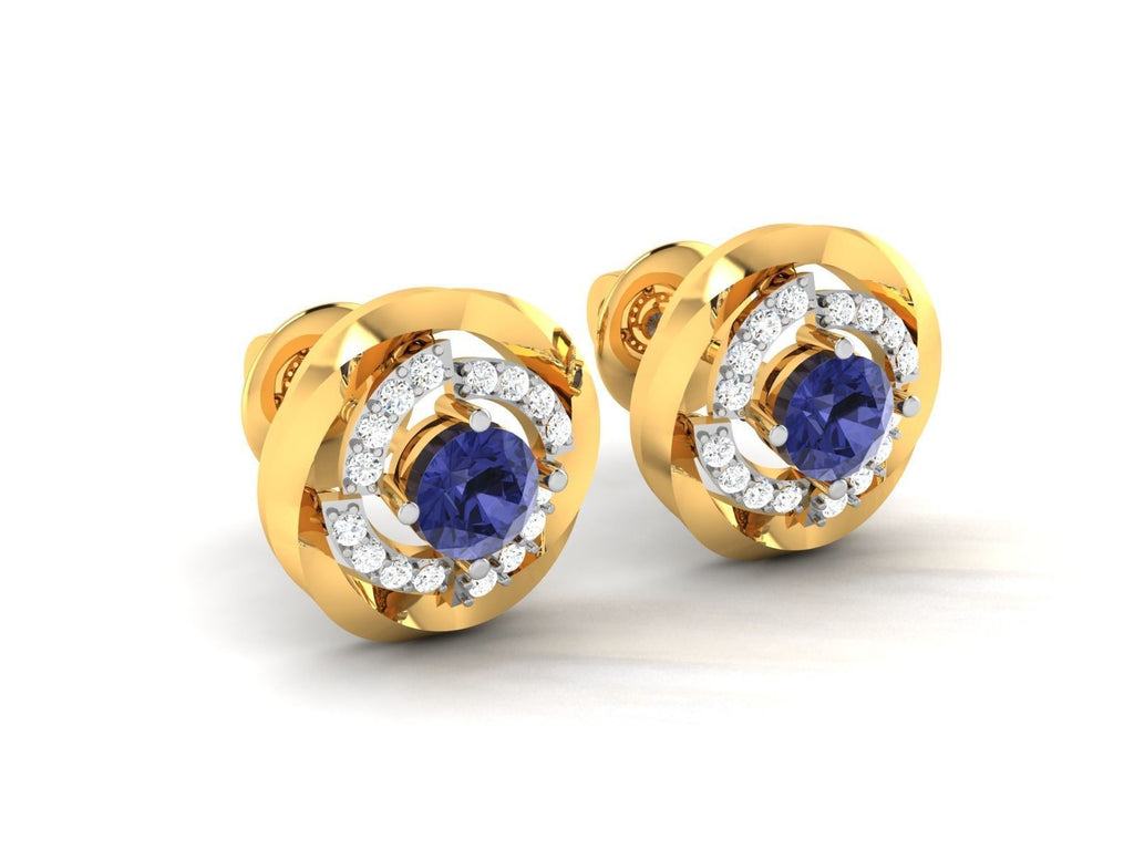 Leah Diamond Earring