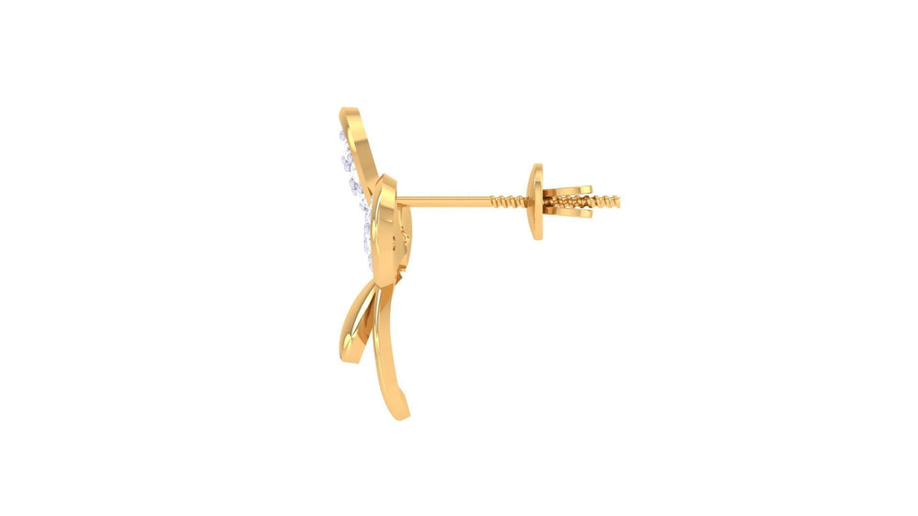 Omega Diamond Earring
